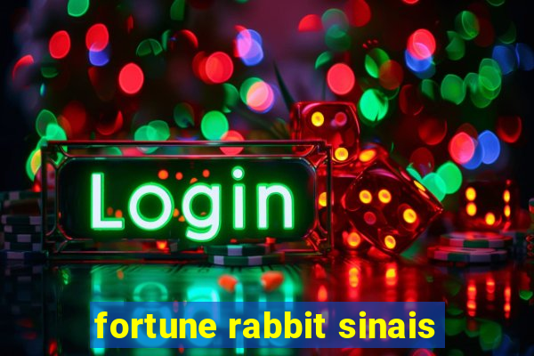 fortune rabbit sinais